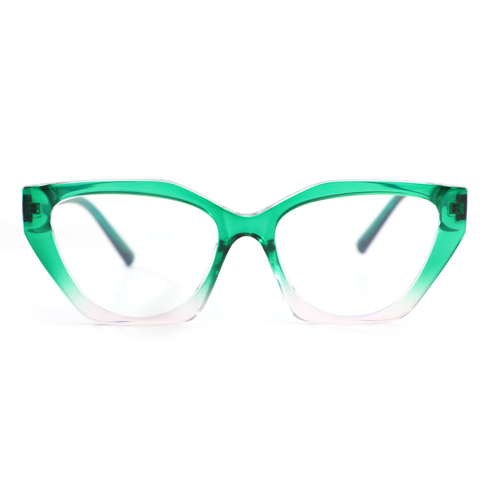 Nathaniei Cat Eye Grüne Brille