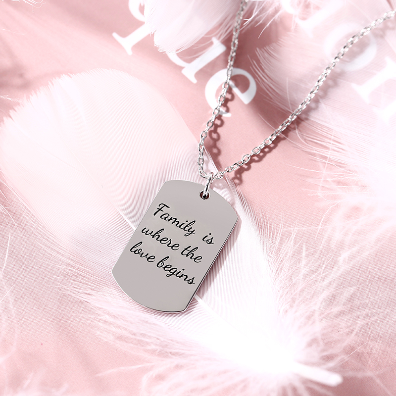 "Memory Of Love" Personalized Photo Necklace