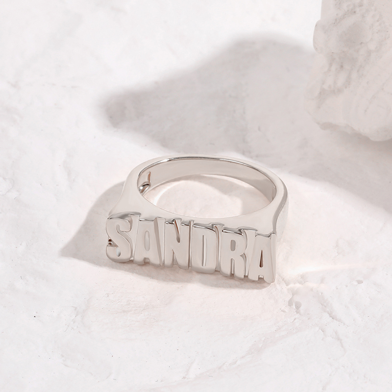 Anello Personalizzato Con Incisione