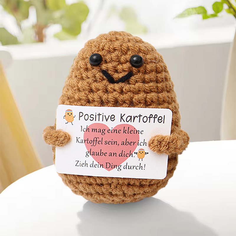 ポテト じゃがいも ポジティブドール プレゼント ハンドメイド かぎ針