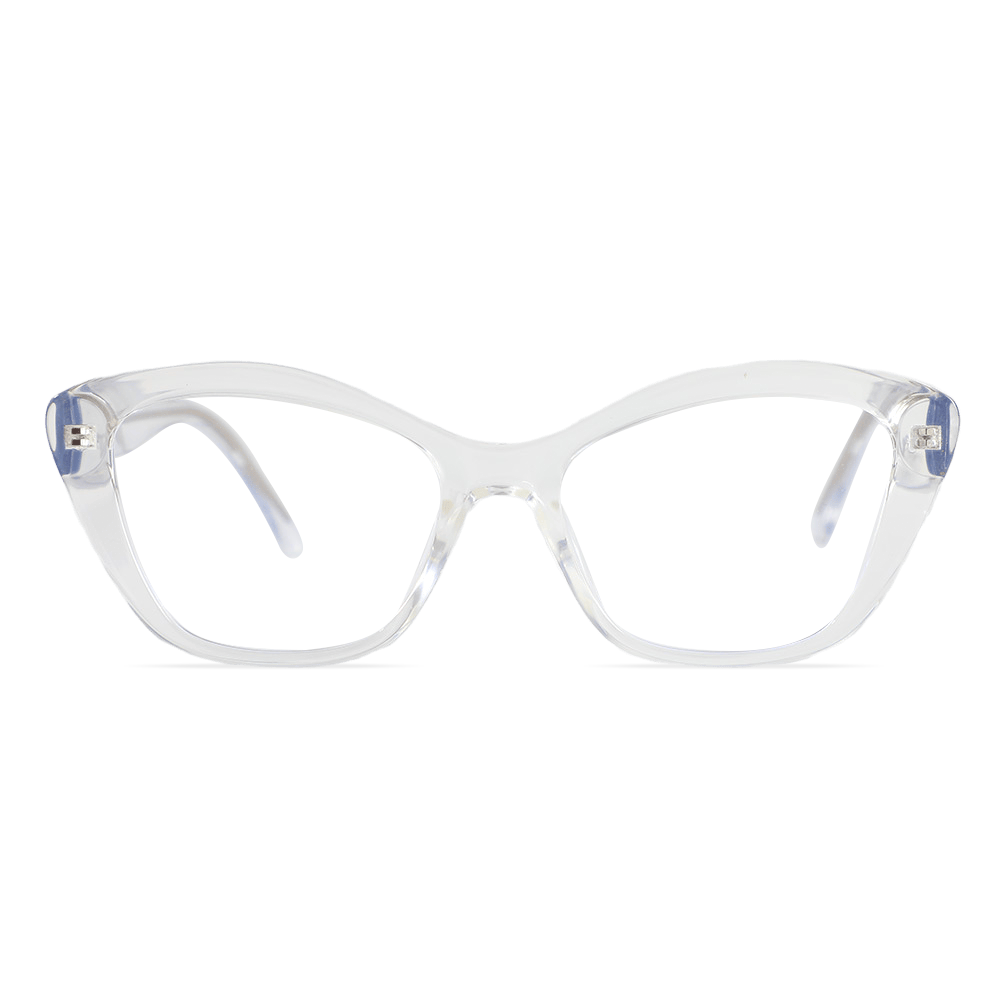 Belloc Cat Eye Klare Brille
