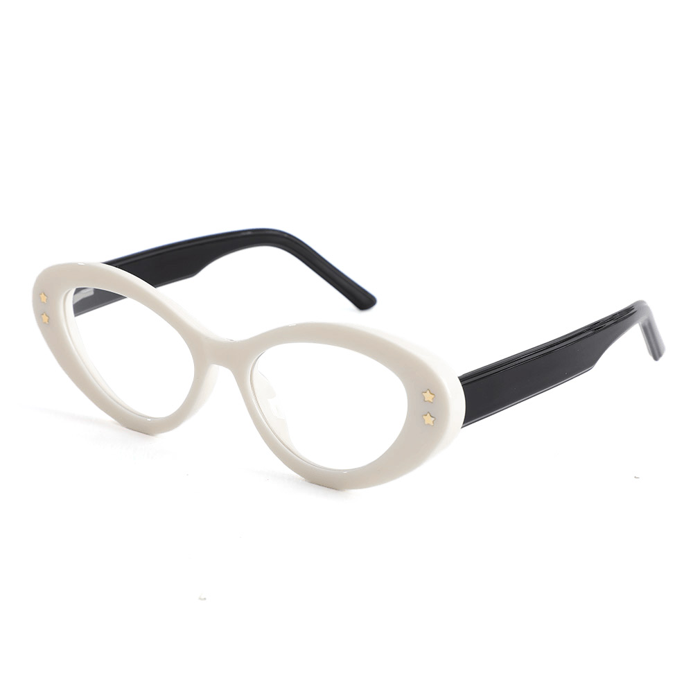 Lunettes de Vue Beck Cat Eye Blanche 