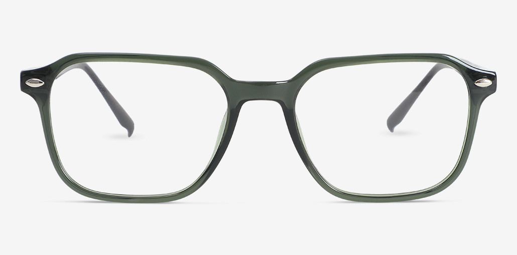 Edric Gafas Cuadradas Verdes