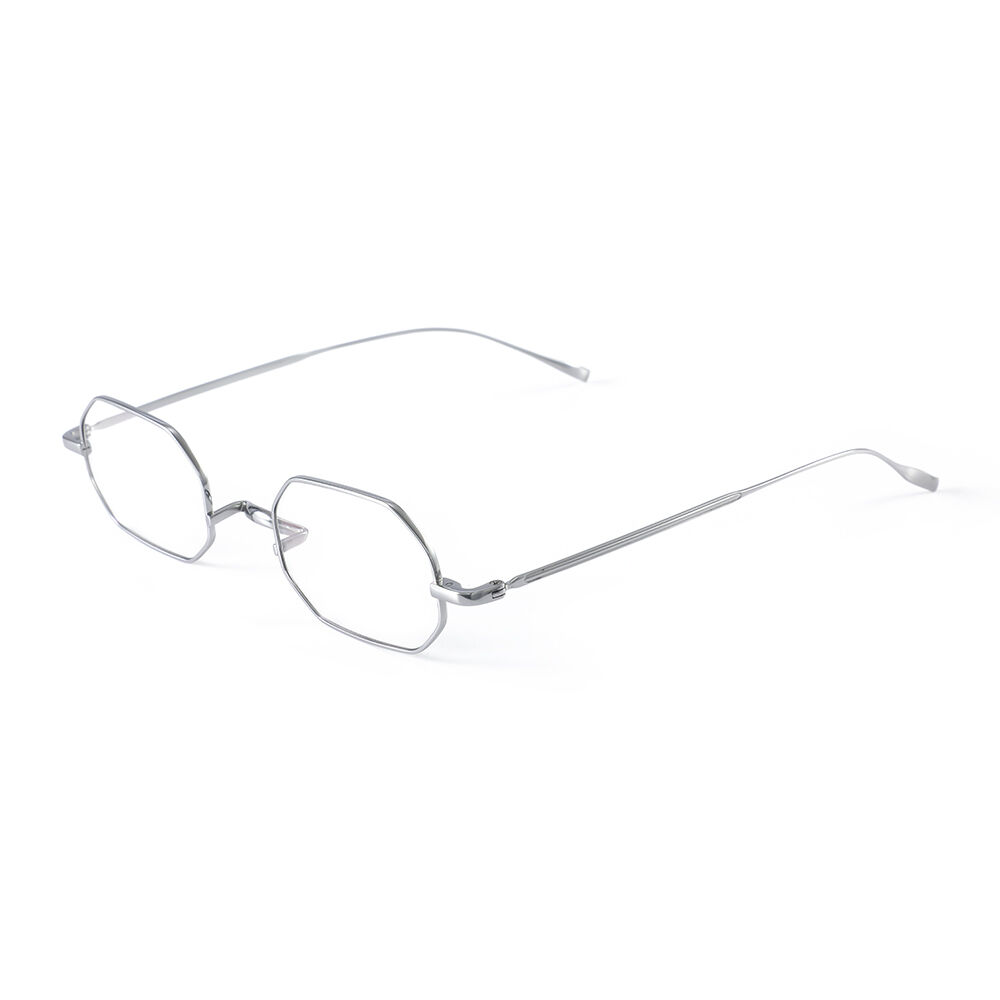 Lunettes de Vue Boyle Géométrique Argenté