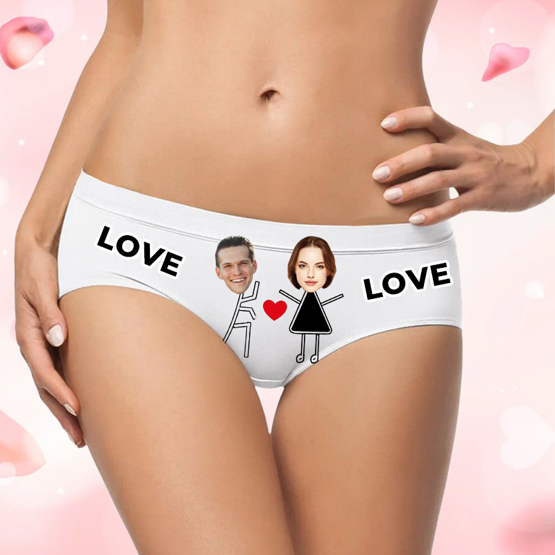 Intimo da donna con foto personalizzata, regalo sorprendente per San Valentino