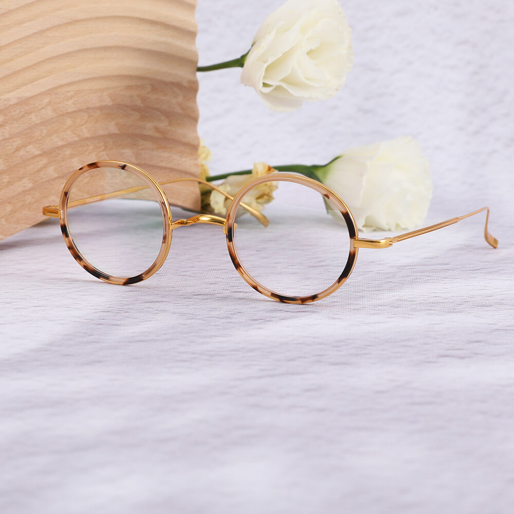 Gail Round Brown Glasses