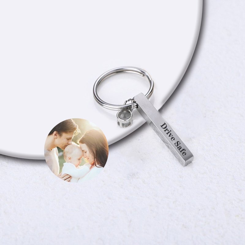 Personalized Photo Projection Keychain-Bar
