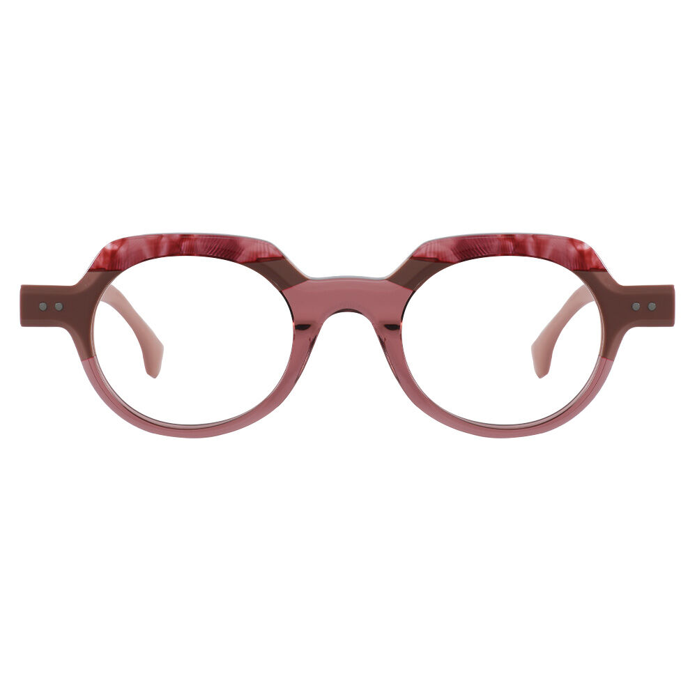 Occhiali da Vista Flynn Rotondo Rosa 