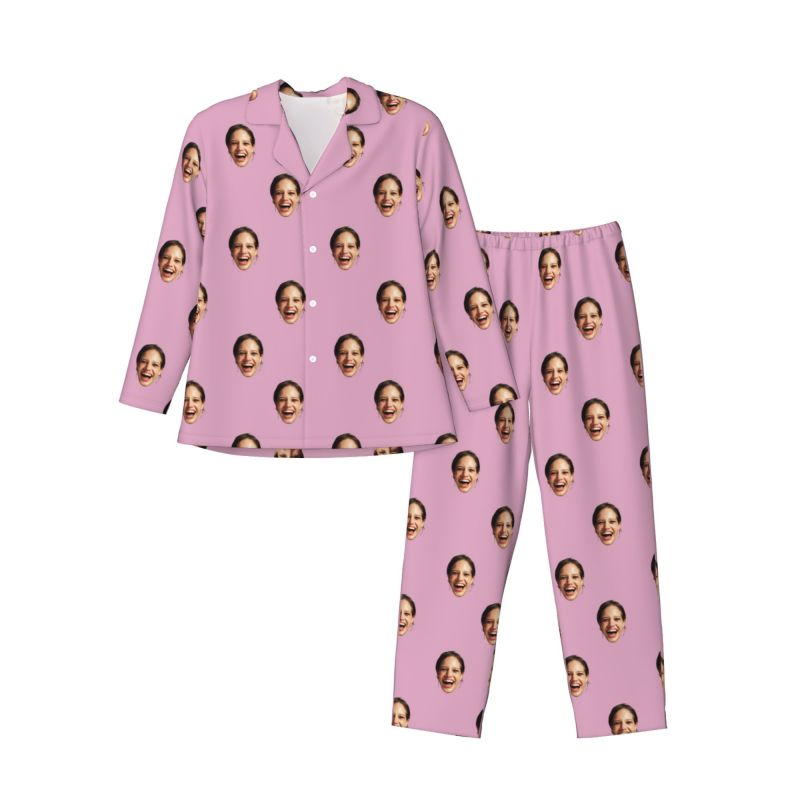 Personalized Pajamas Custom Photo and Color Design Your Own Attractive Gift for Loved One