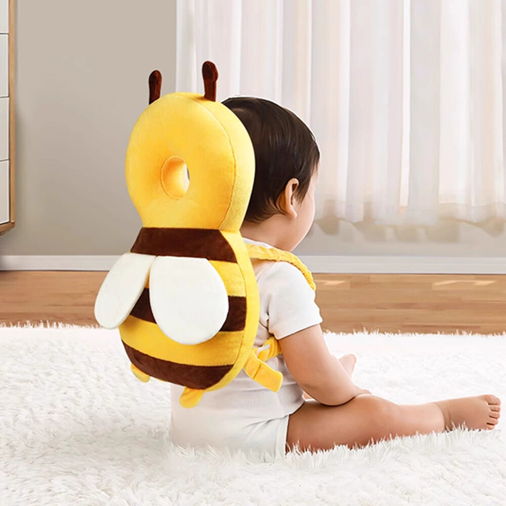 Almohada anticaída para bebés y niños pequeños, almohadilla protectora para la cabeza, mochila protectora