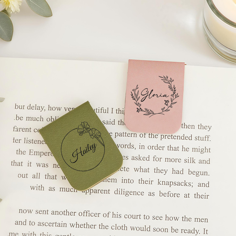 Personalized Magnetic Bookmark Book Accessories Wedding Commemorative Gift for Bridesmaids