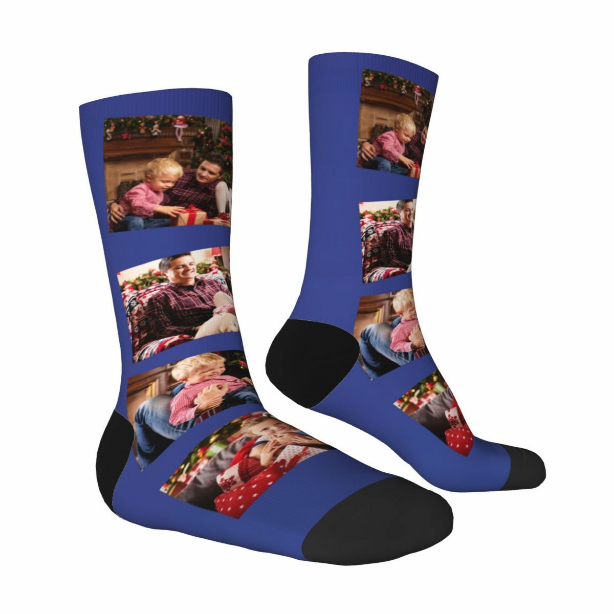 Personalized Face Socks Can Add Multiple Photos as a Gift for Loved Ones