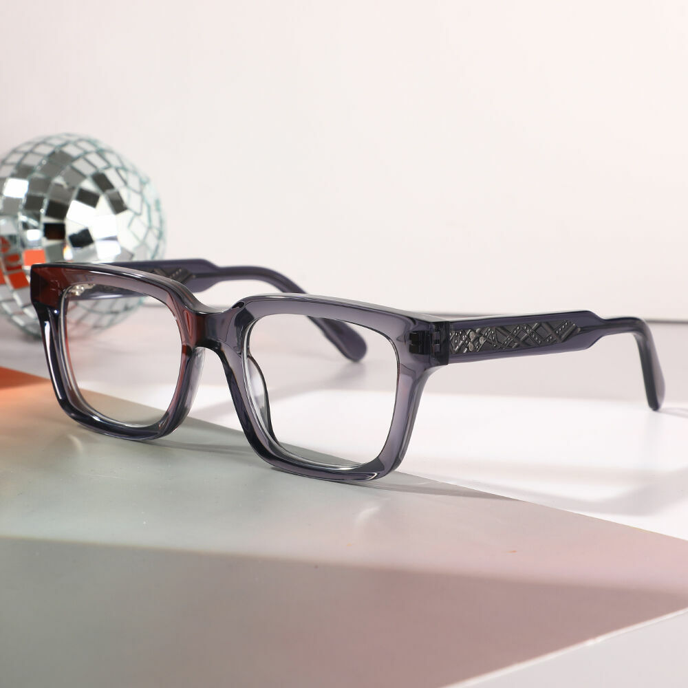 Occhiali da Vista Adam Quadrato Grigio