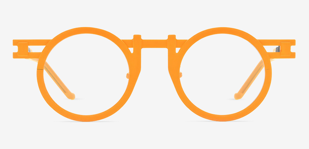Beck Gafas Redondas Amarillas