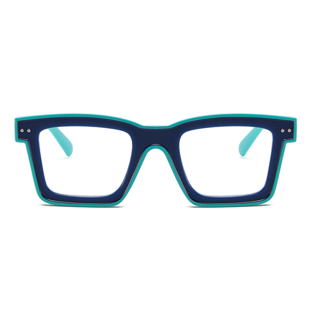 Occhiali da Vista Bronte Quadrato Blu 