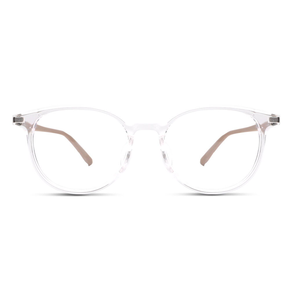 Cariw Runde Klare Brille