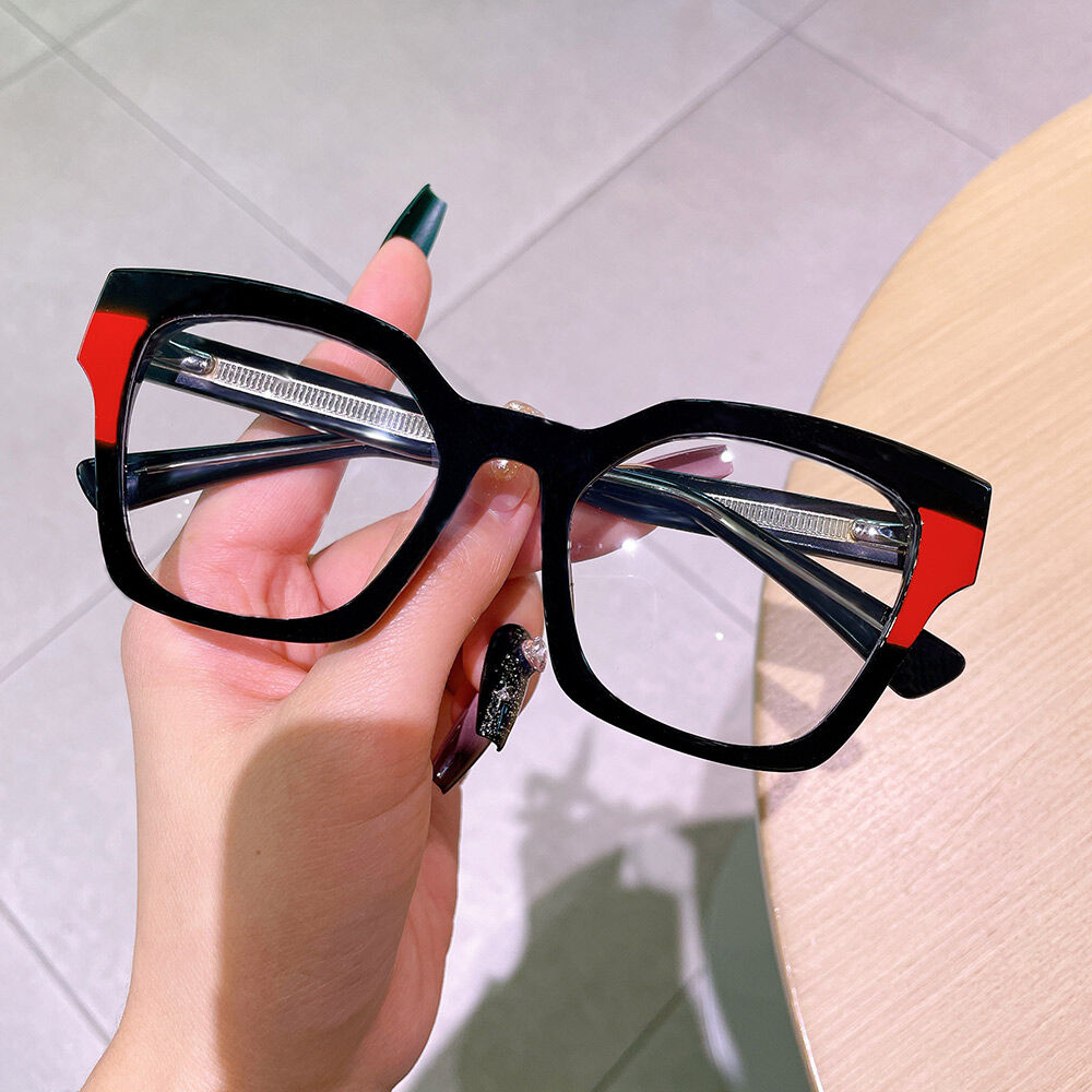 Gustave Cat Eye Black Glasses
