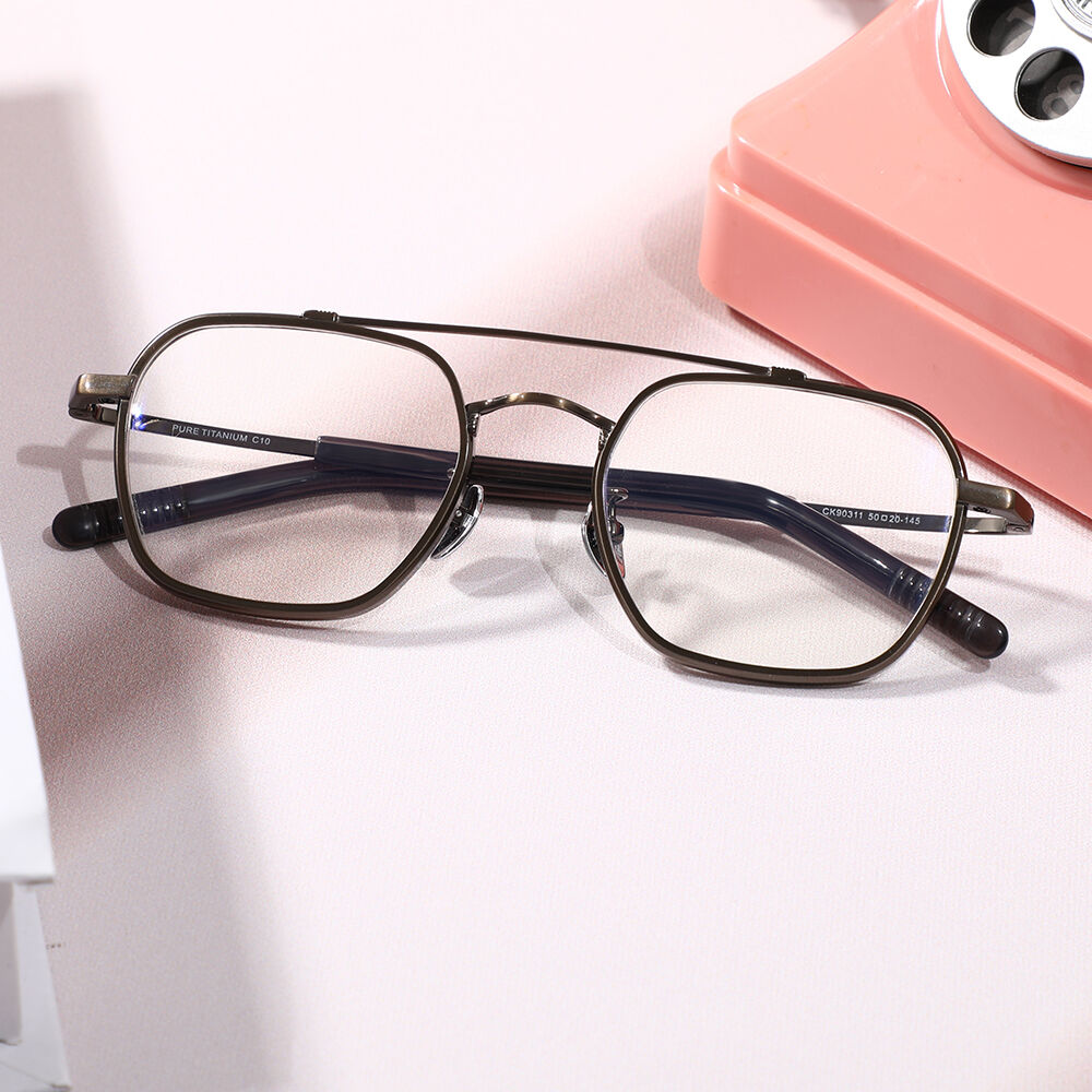 Lunettes de Vue Corneli Aviator Marron