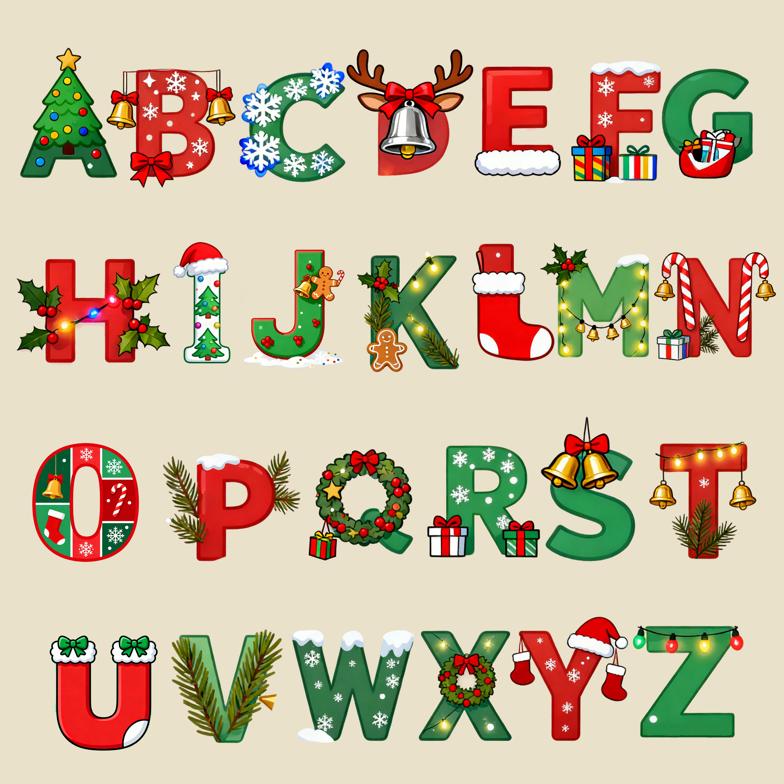 Personalized Magnetic Bookmarks Cartoon Letters Customized Name Christmas Gifts for Children