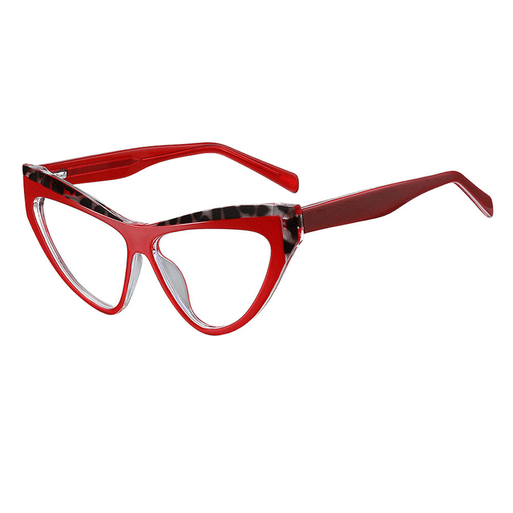 Henry Cat Eye Red Glasses
