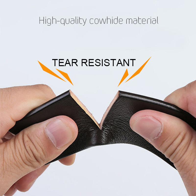 Anpassat läderbälte Graverat läderbälte för män Bröllop Tackgåva för brudgummar