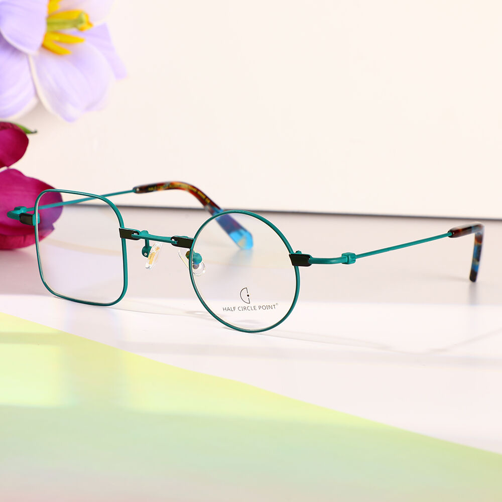 Lunettes de Vue Marronine Carré Vert