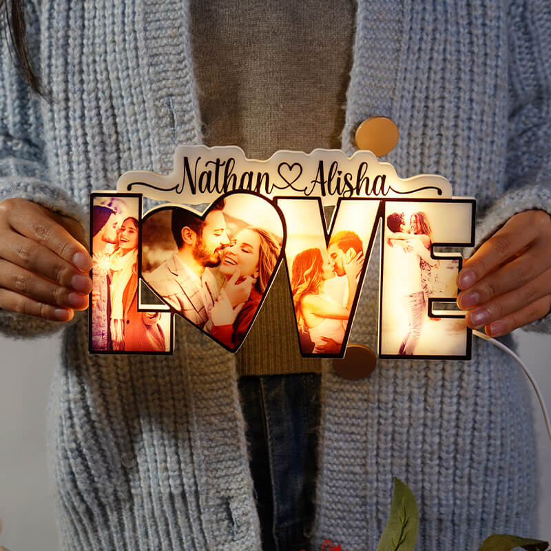 Personalized Picture Night Light Exquisite Valetine's Day Gift