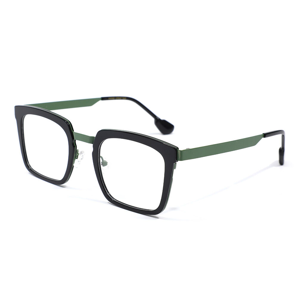 Hyme Square Black Glasses