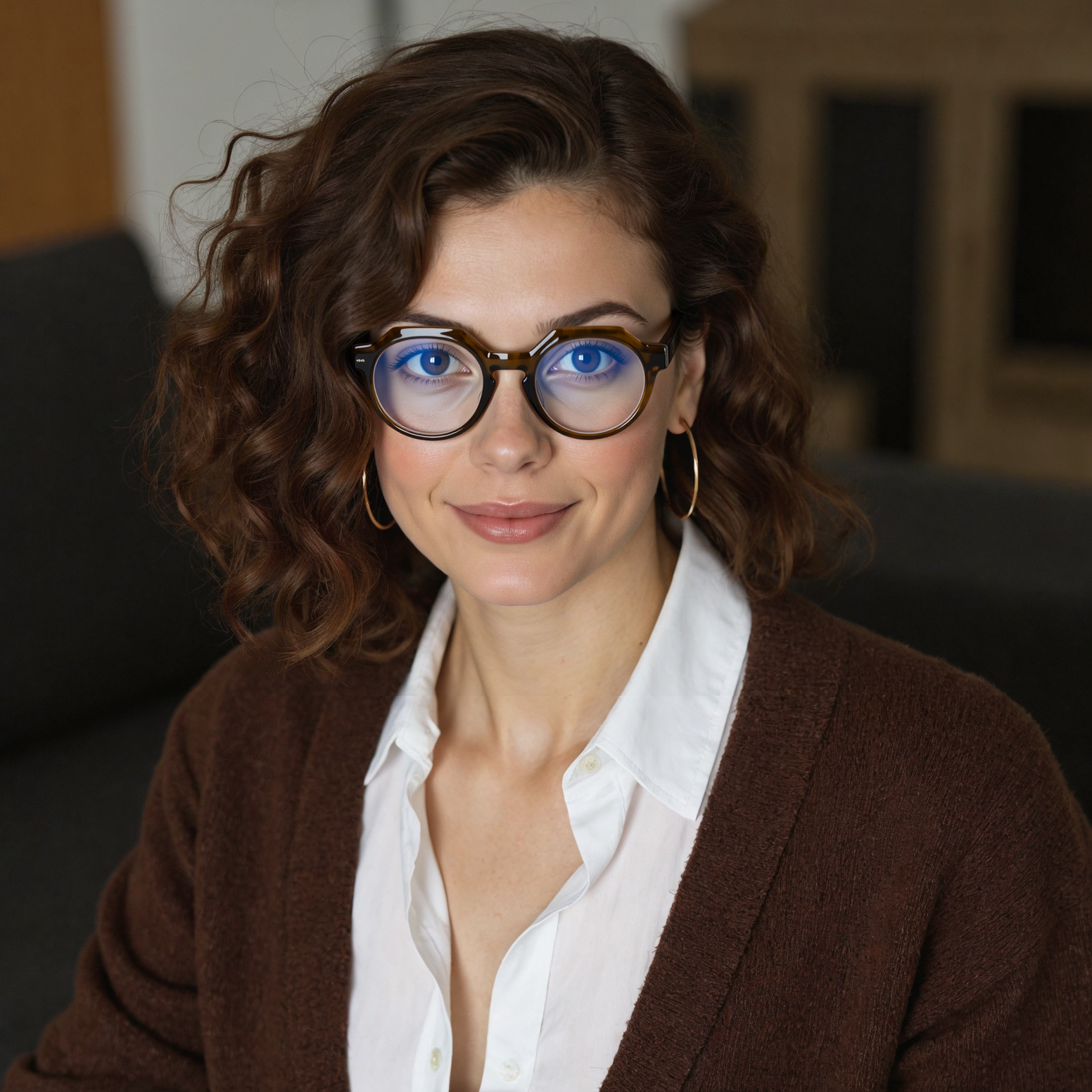 Occhiali da Vista Stuar Rotondi Marroni