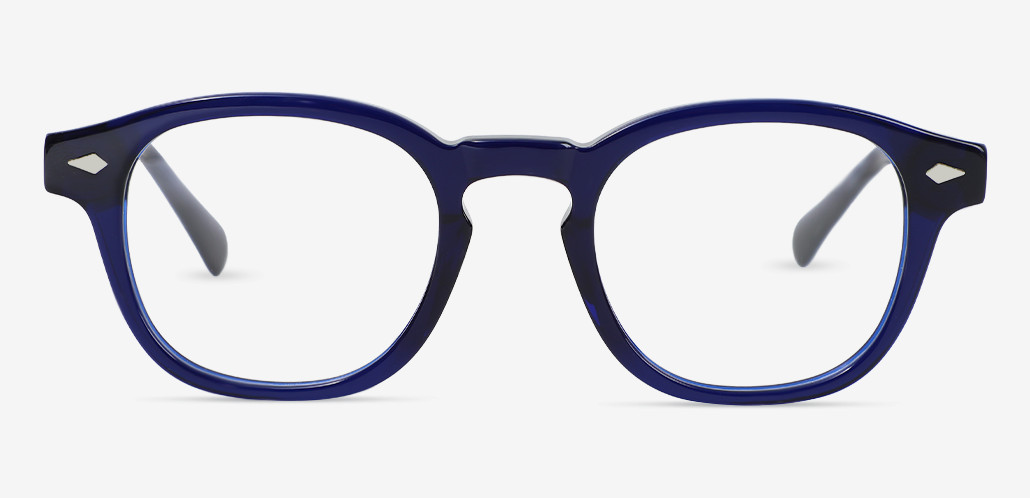 Linette Gafas Cuadradas Azules