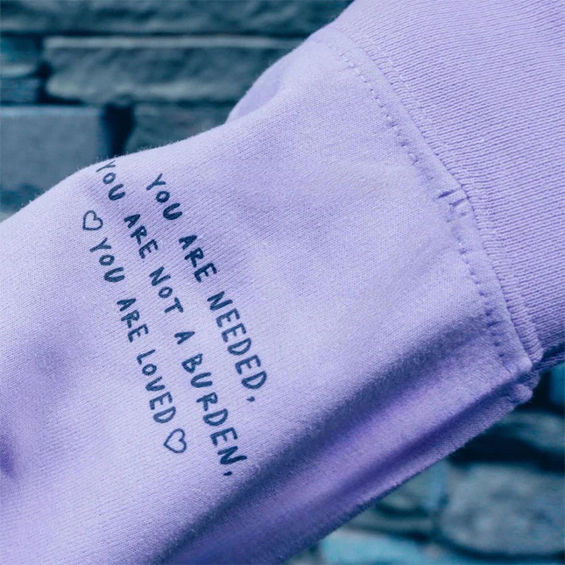 Personalized Hoodie Keep Going 100 Reasons To Stay Alive Warm Inspiring Gift for Friends