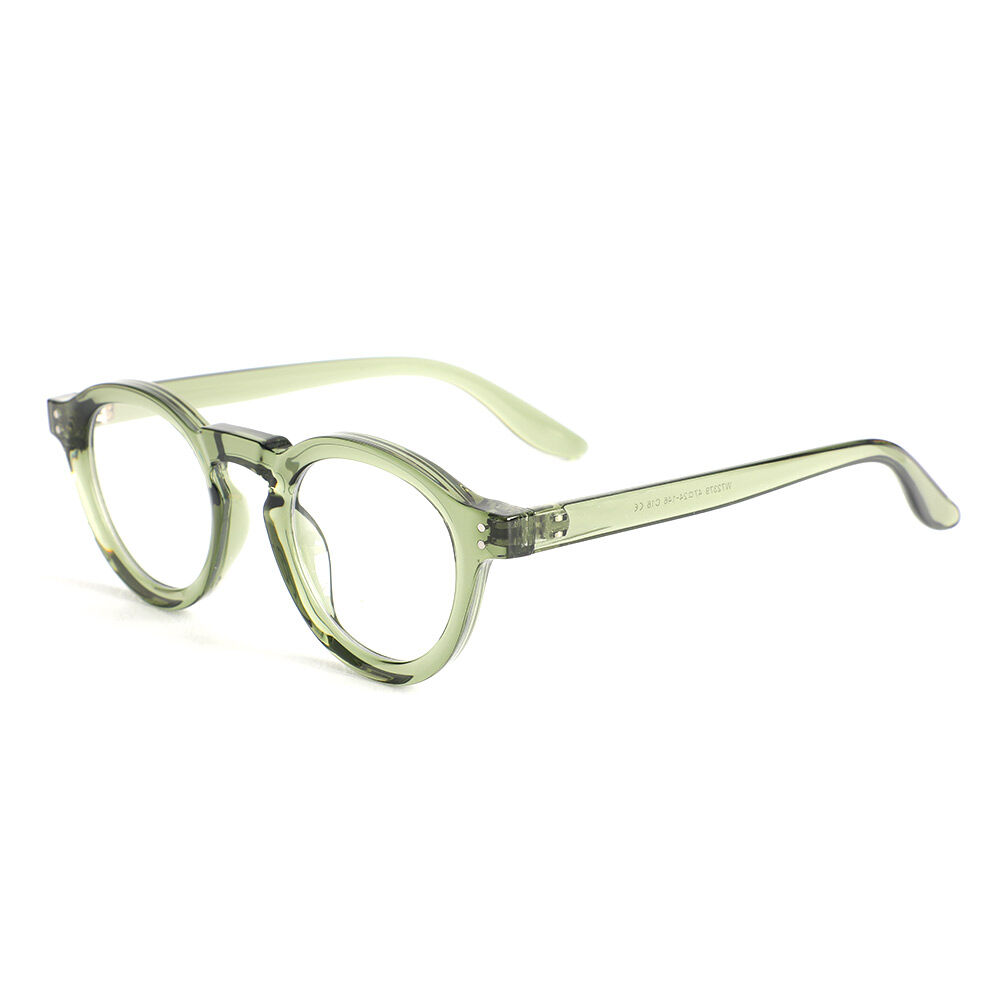 Donahue Runde Grüne Brille