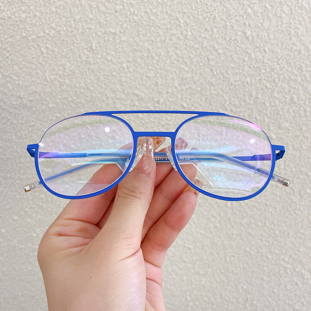 Occhiali da Vista Alicaa Aviator Blu 