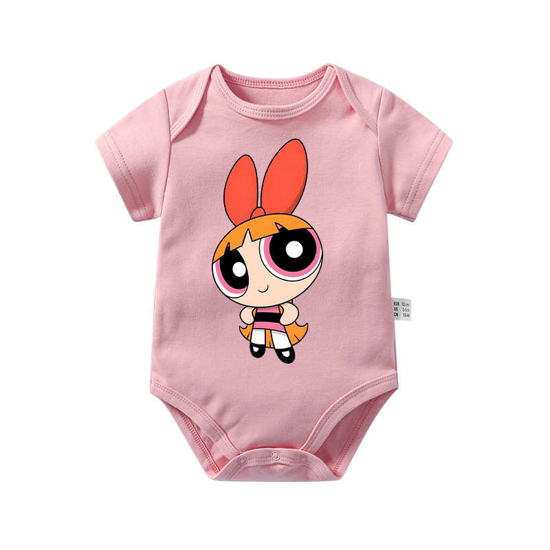 Body personalizado para bebé de Las Chicas Superpoderosas, diseño con bonitos patrones, regalo atractivo para baby shower y nueva mamá