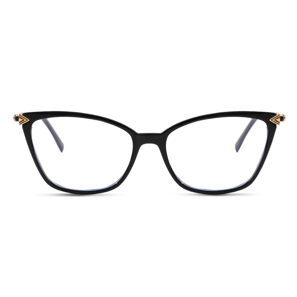 Lunettes de Vue Malthus Cat Eye Noir 