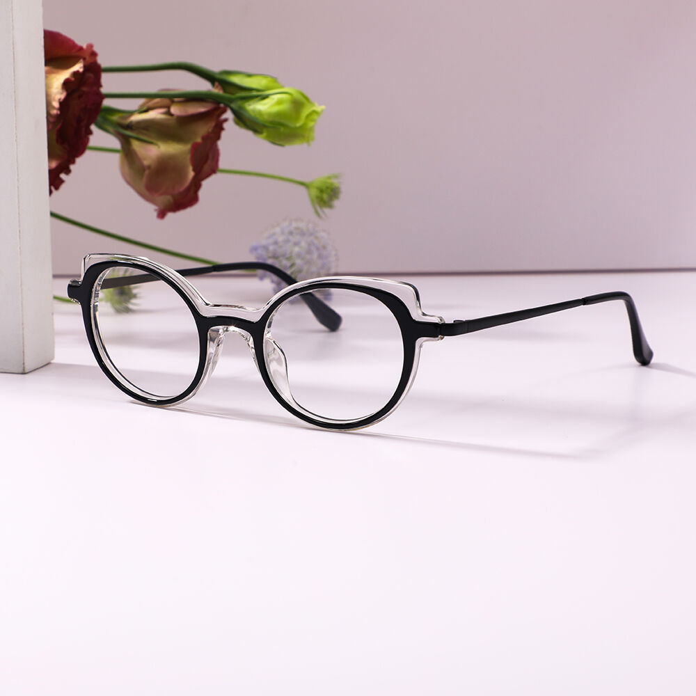 Occhiali da Vista Bertr Cat Eye Nero