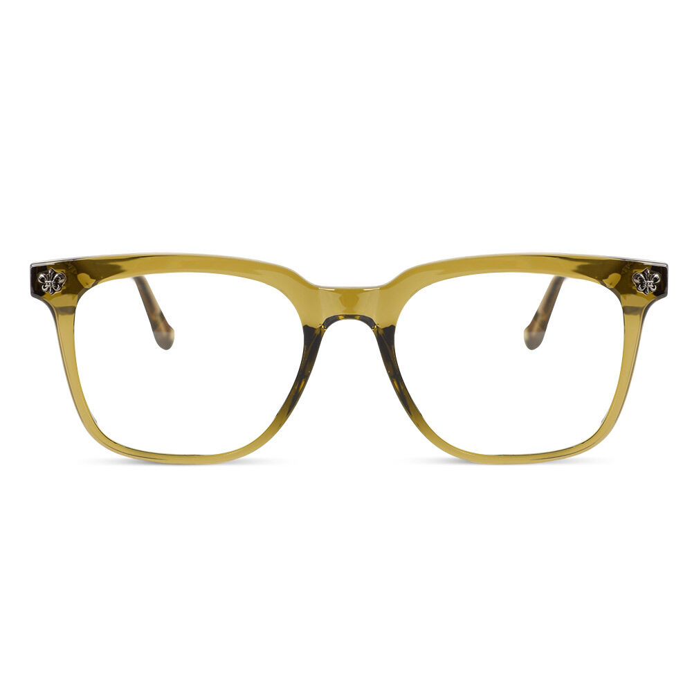 Dana Quadratische Grüne Brille