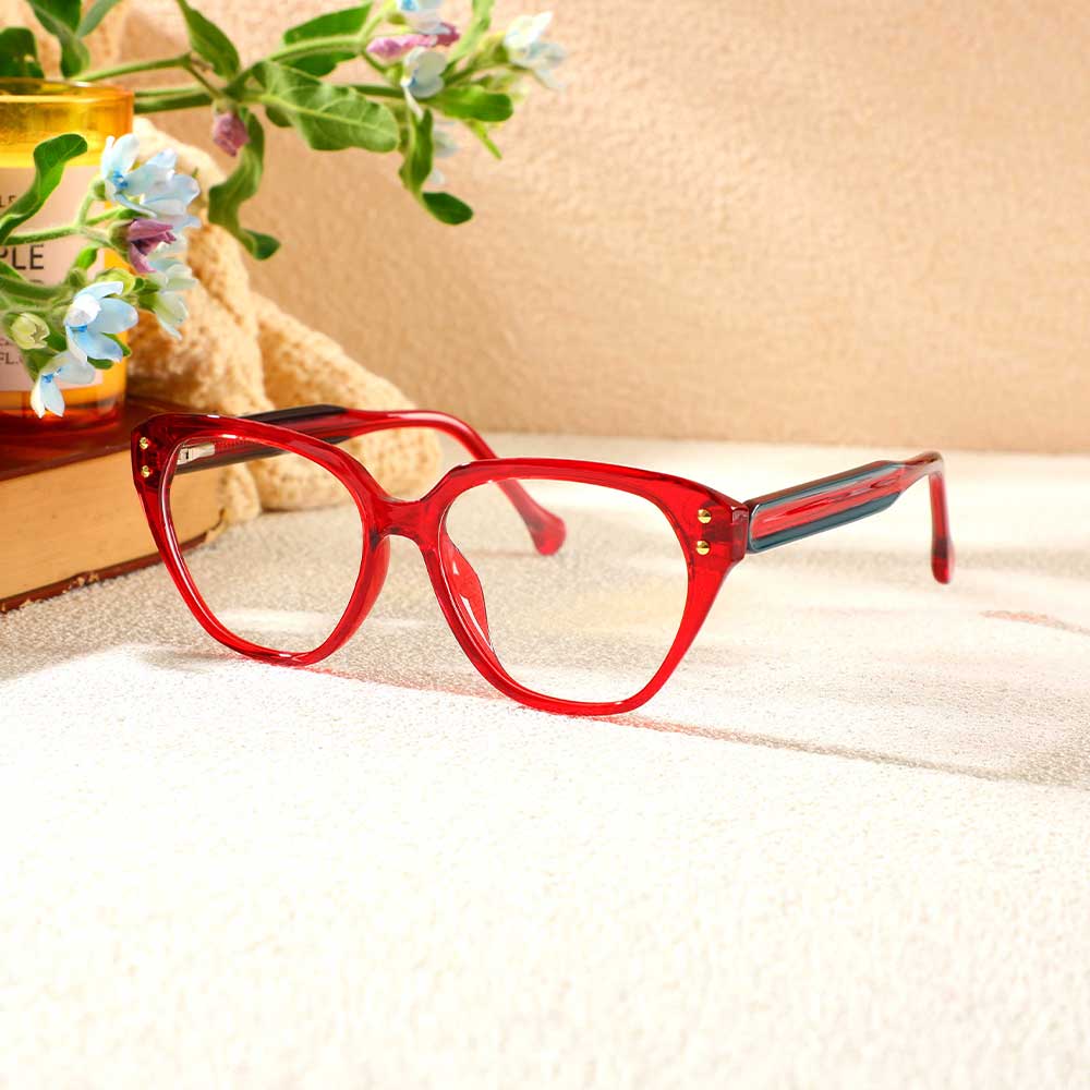 Commons Cat Eye Rote Brille