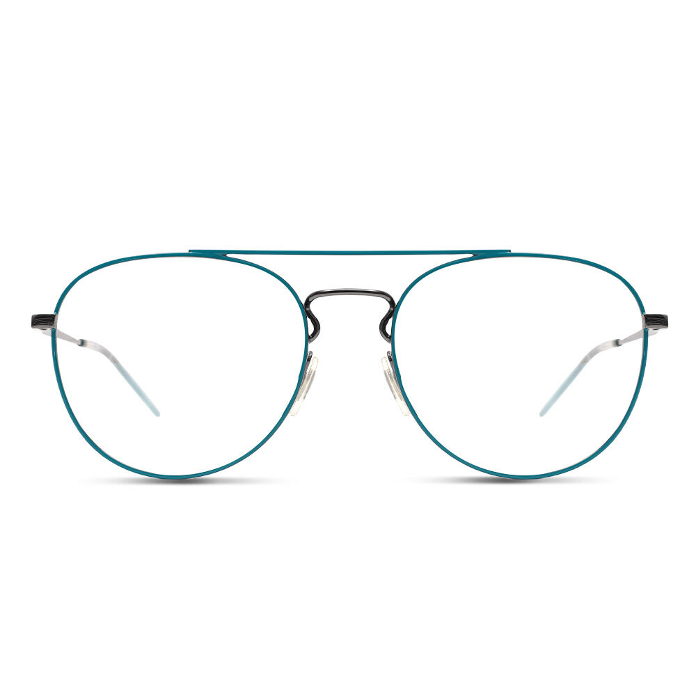 Julia Aviator Green Glasses