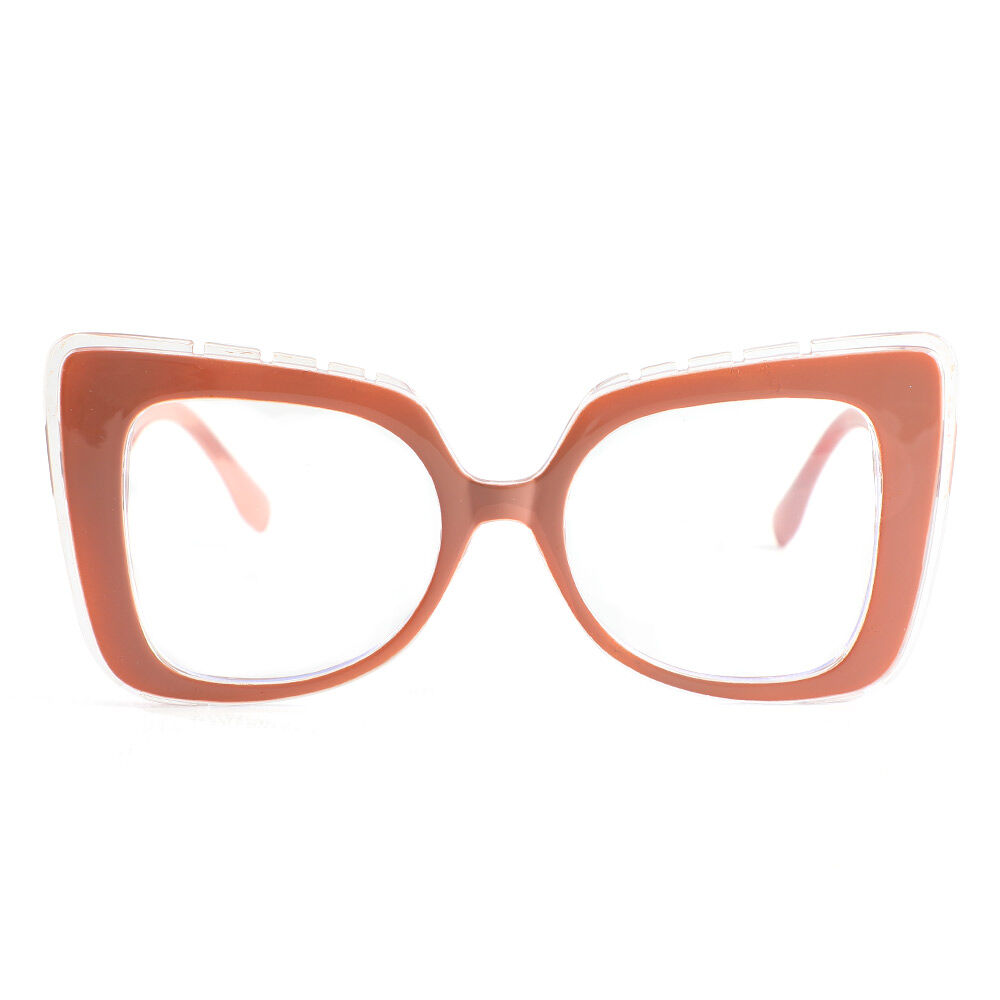 Lunettes de Vue Walpole Cat Eye Marron