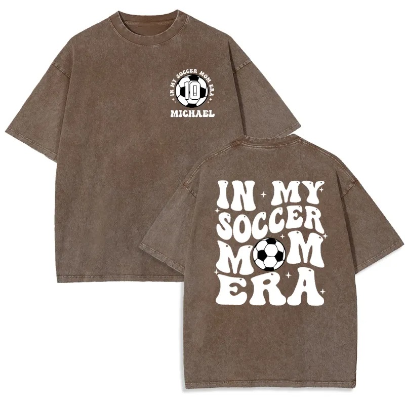 Personalisierte gewaschenes T-Shirt Design Attraktives Geschenk für Sportliebhaber