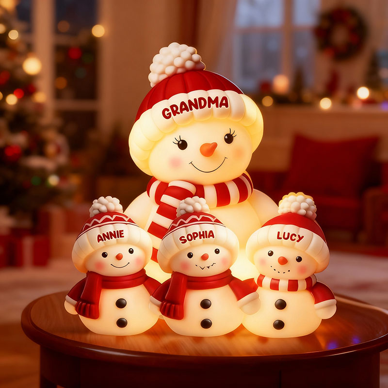 Personalized Name Night Light Cute Gift for Family