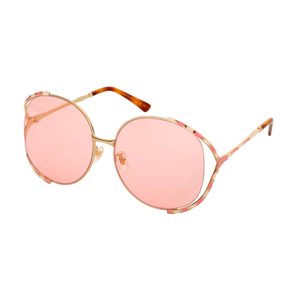 Occhiali da Sole Stuart Rotondo Rosa 