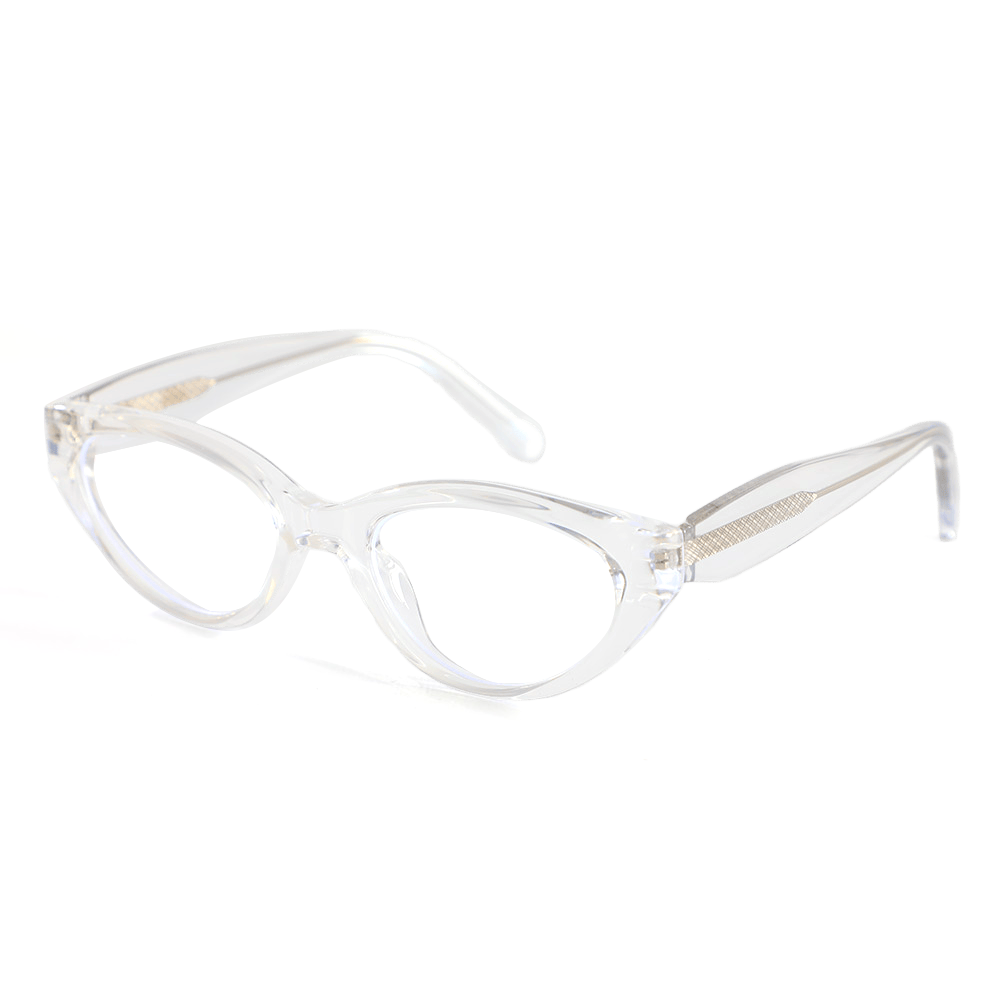 Occhiali da Vista Everley Cat Eye Chiaro 