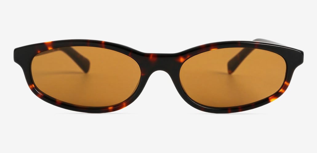 Penelope Tortoise Rectangle Sunglasses
