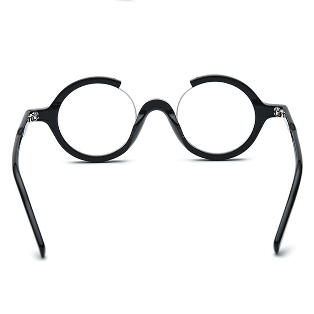 Amelia Runde Schwarze Brille