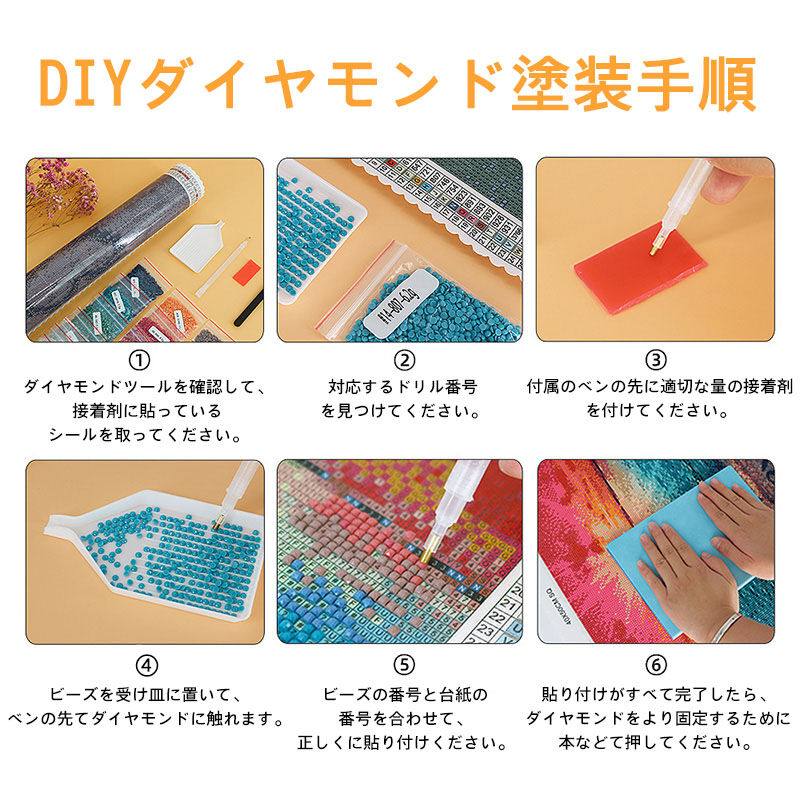 ダイヤモンド アート 熊 ビーズ絵画 DIY 手作り インテリア
