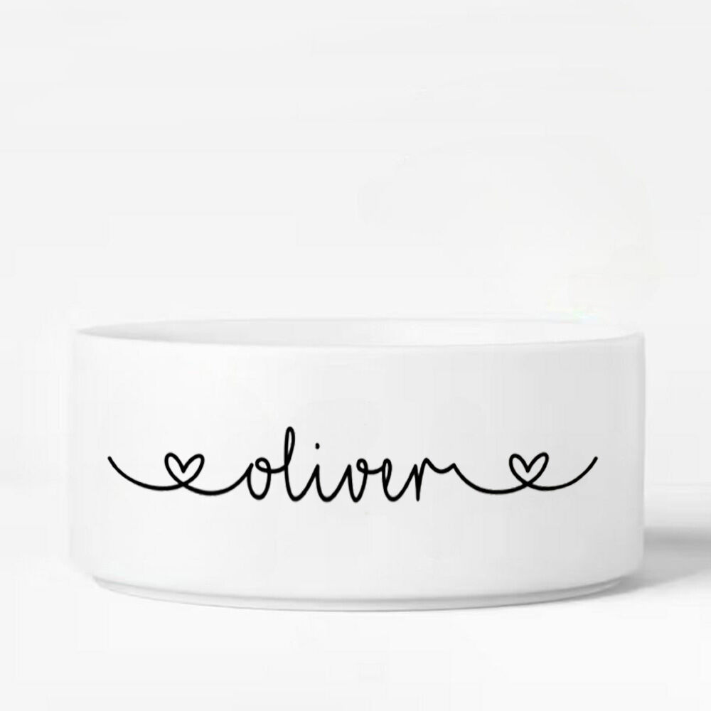 Personalized Pet Bowl With Custom Name Practical Gift For Pet Friends