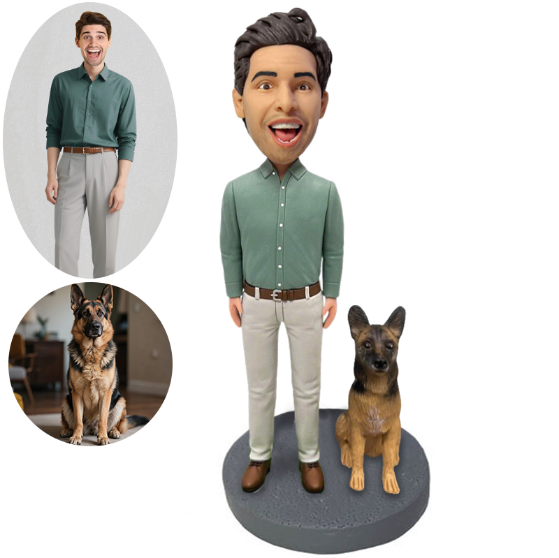 写真から作る ボブルヘッド 首ふり 人形 フィギュア そっくり フル