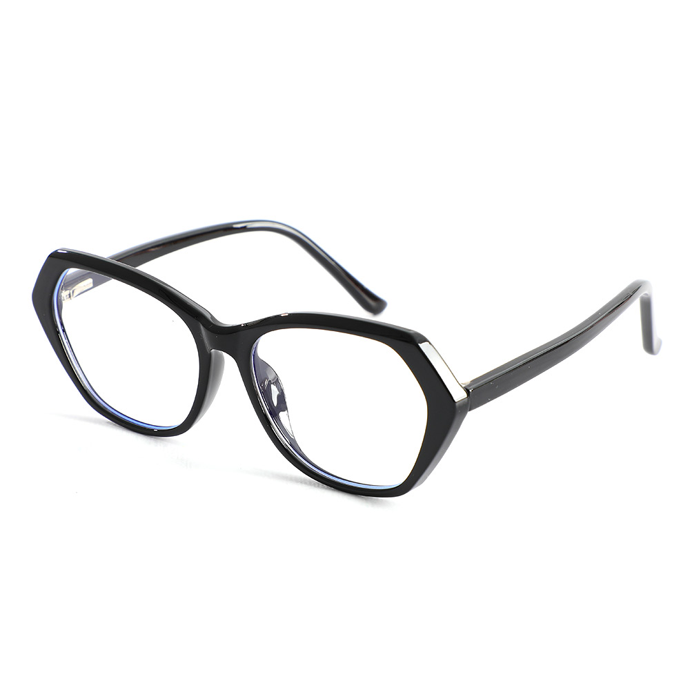 Eddie Cat Eye Schwarze Brille